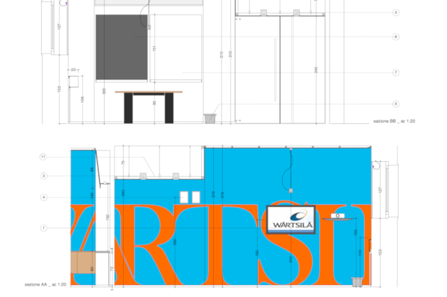 Categoria Uffici Allestimenti Wartsila  - arch. Barile Maurizio